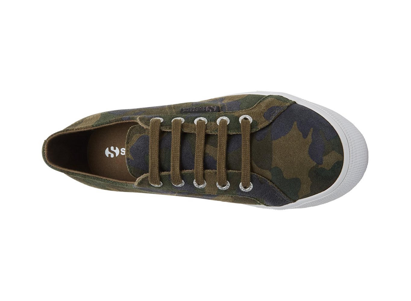 Superga Sneakers Womens - 2790 Suecamow - Camo - JTZFM2815